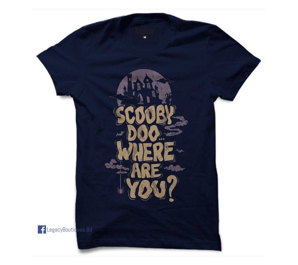 Scooby Do Where are You? Men's Half Sleeve T-shirt