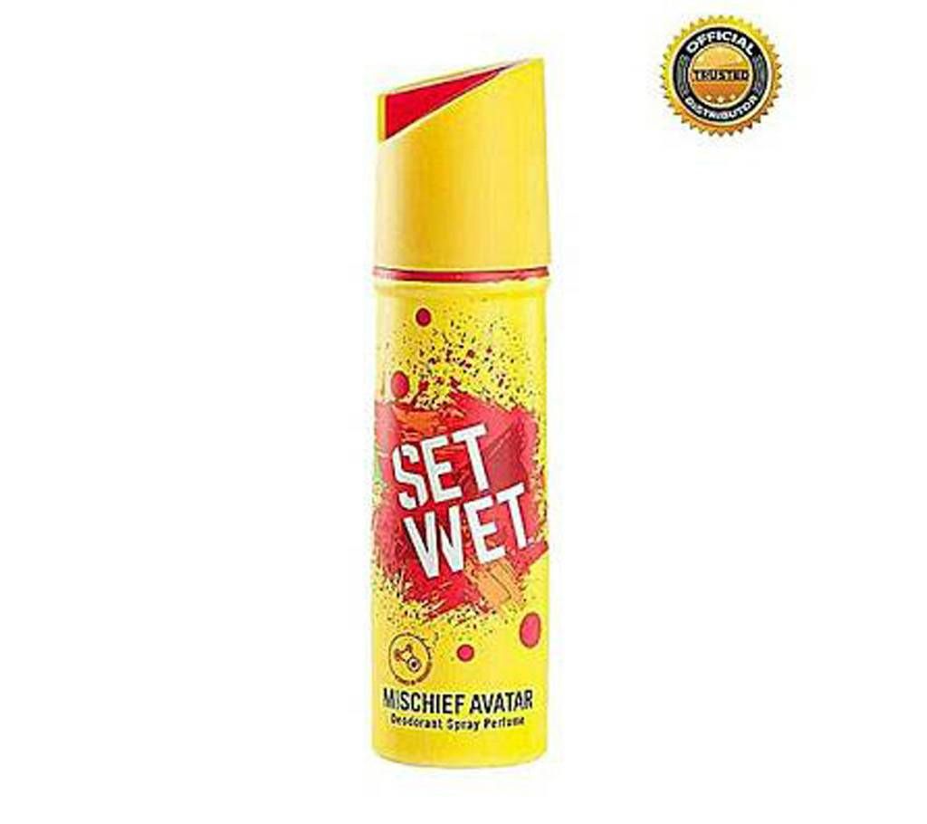Set Wet Body Spray for men Mischief Avatar 150Ml