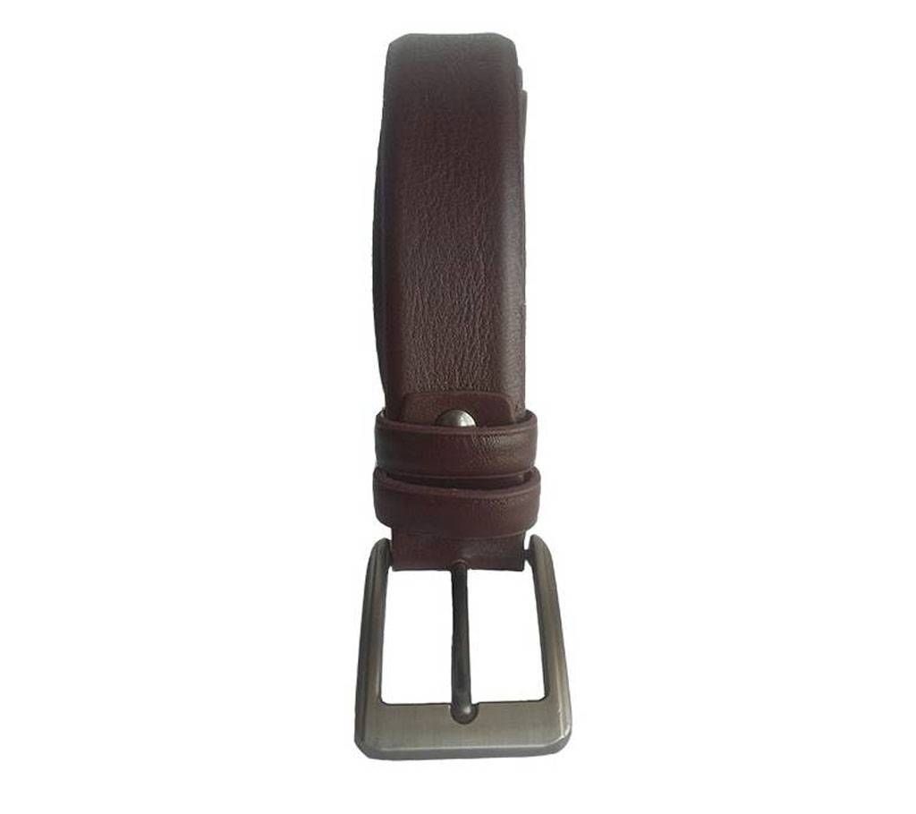 Chocolate Genuine Leather Belt for Men 3cm