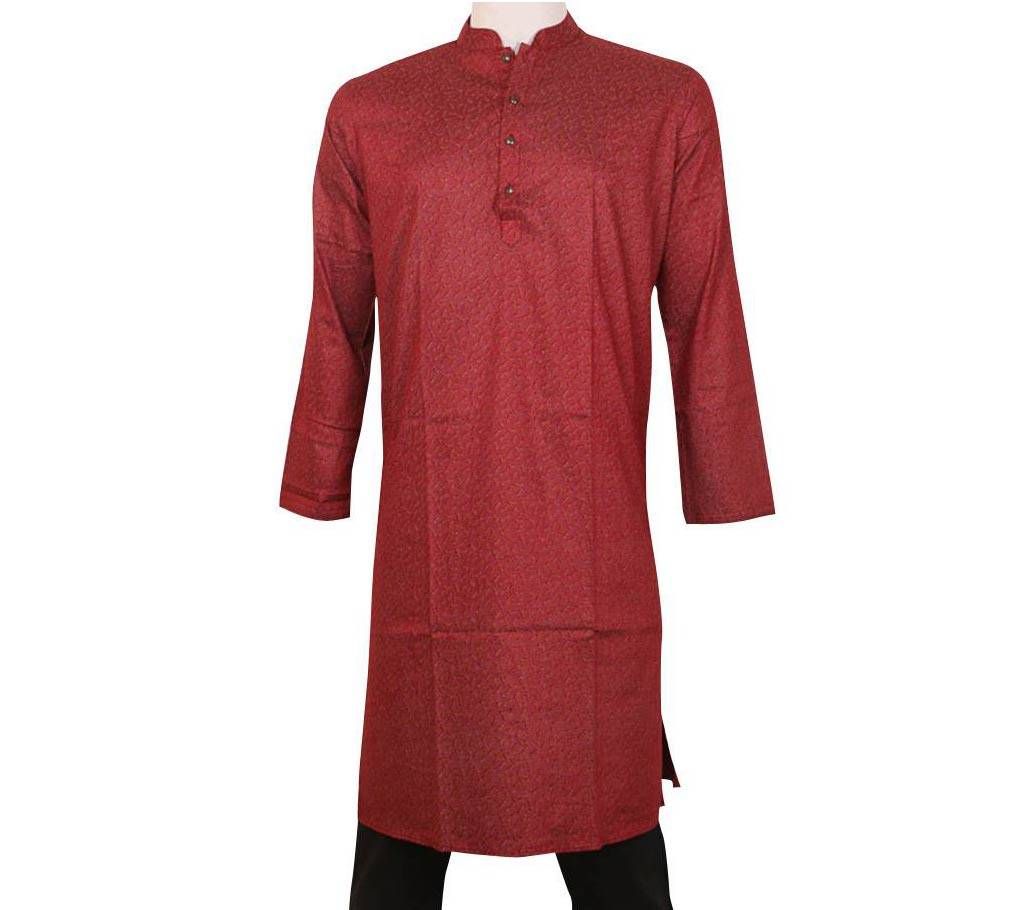 Solid Color Cotton Panjabi For men 