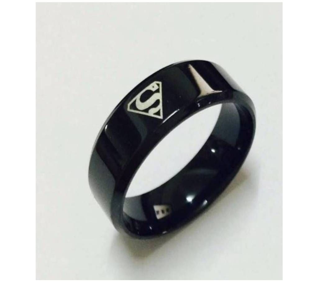 Super Man logo Finger Ring for Men