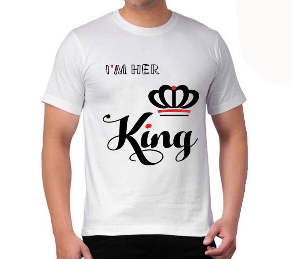 king Gents Half Sleeve Cotton T-Shirt
