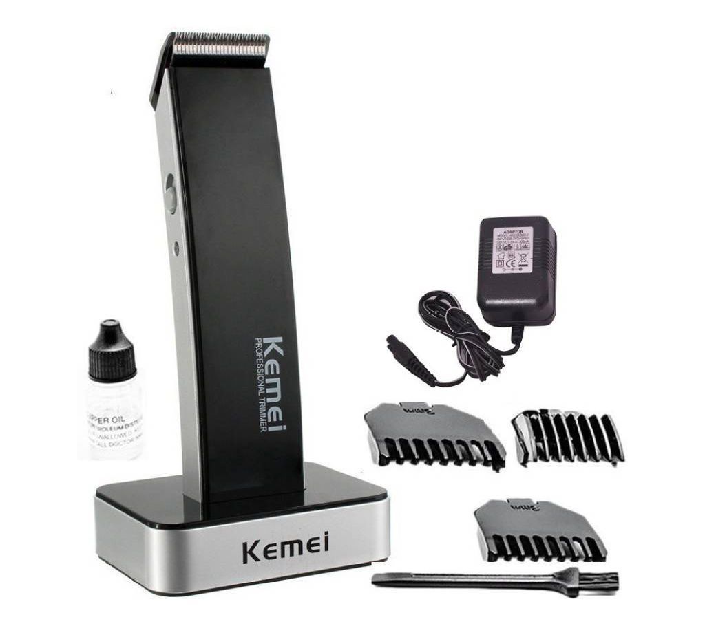 KM-619 Rechargeable Hair Trimmer - Black