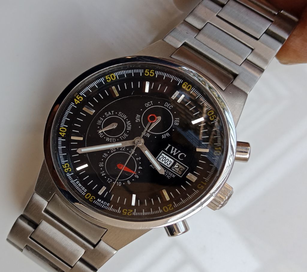 IWC AUTOMATIC CHONOGRAPH DAY DATE