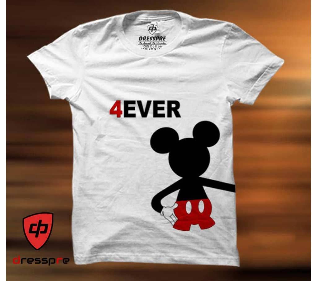4EVER Half Sleeve Gents Casual T-Shirt