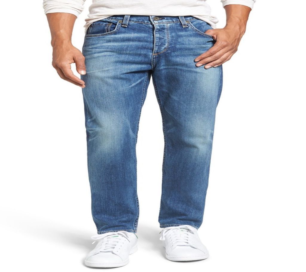 Light Blue Denim Jeans Pants for Men