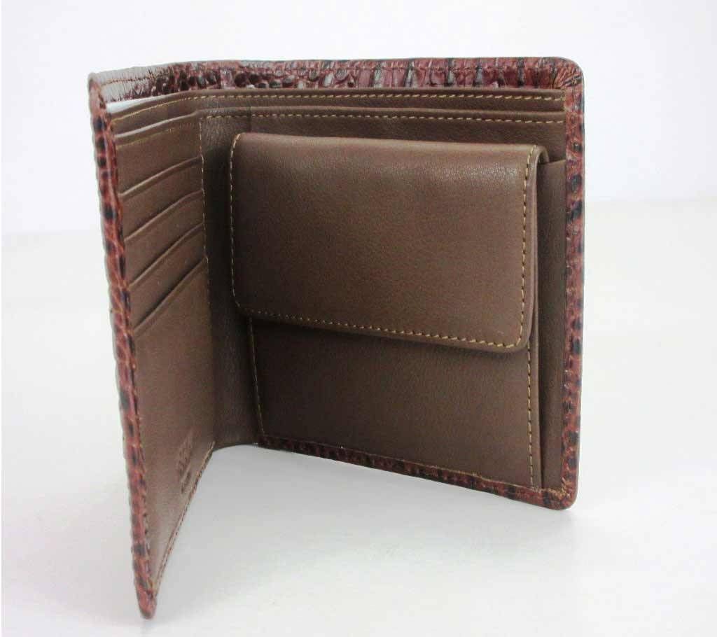 Mens Regular Shaped Leather Wallet
