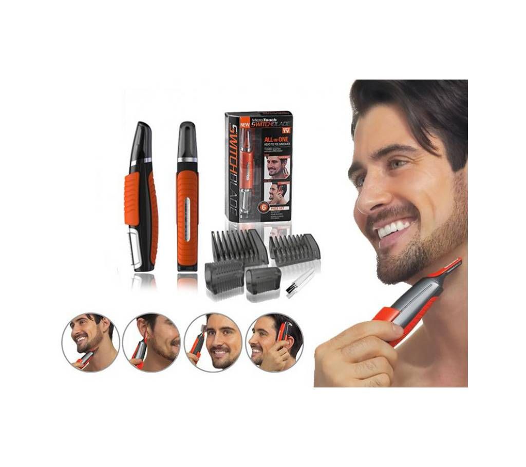 All-in-One Head to Toe Micro-touch Switchblade Shaver