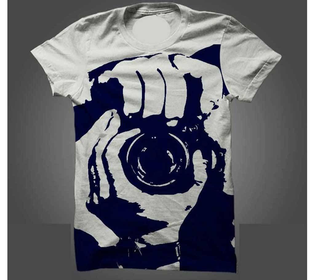 Photographer Camera Menz Half Sleeve T shirt