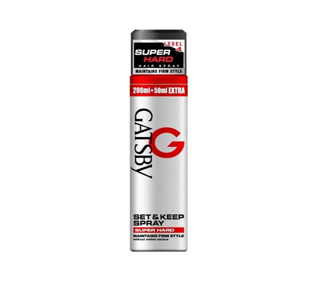 Gatsby hair spray for men-250ml-india 