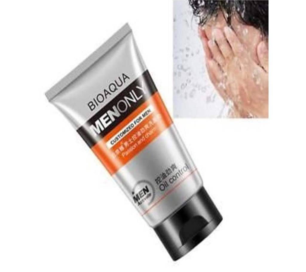 Bioaqua Man Oil Control Facial Cleanser-100gm Korea