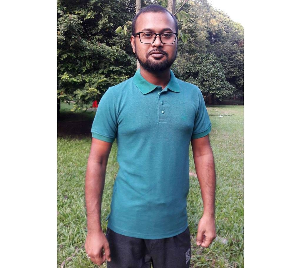 (DARK) MAN`S SOILD POLO T-SHIRT