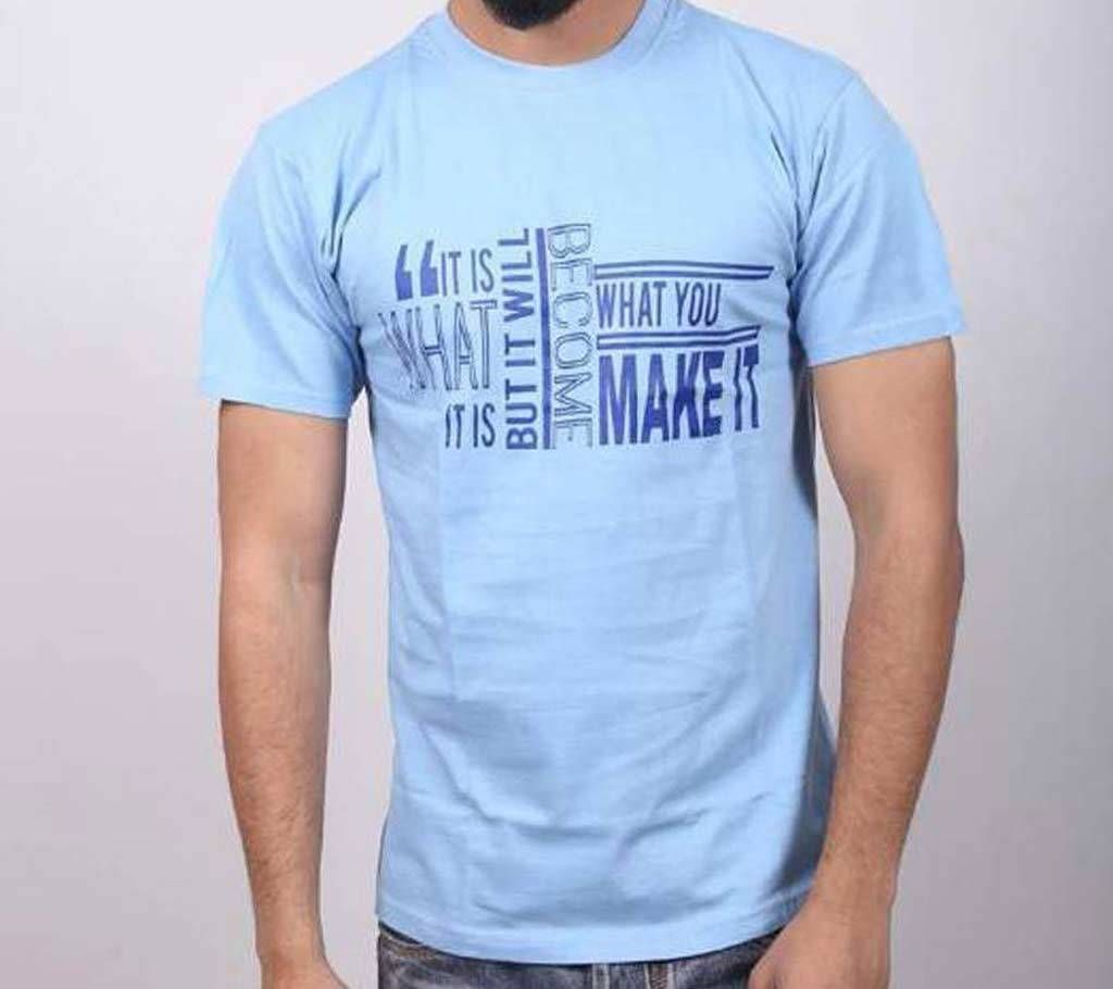 BLUE T-SHIRT