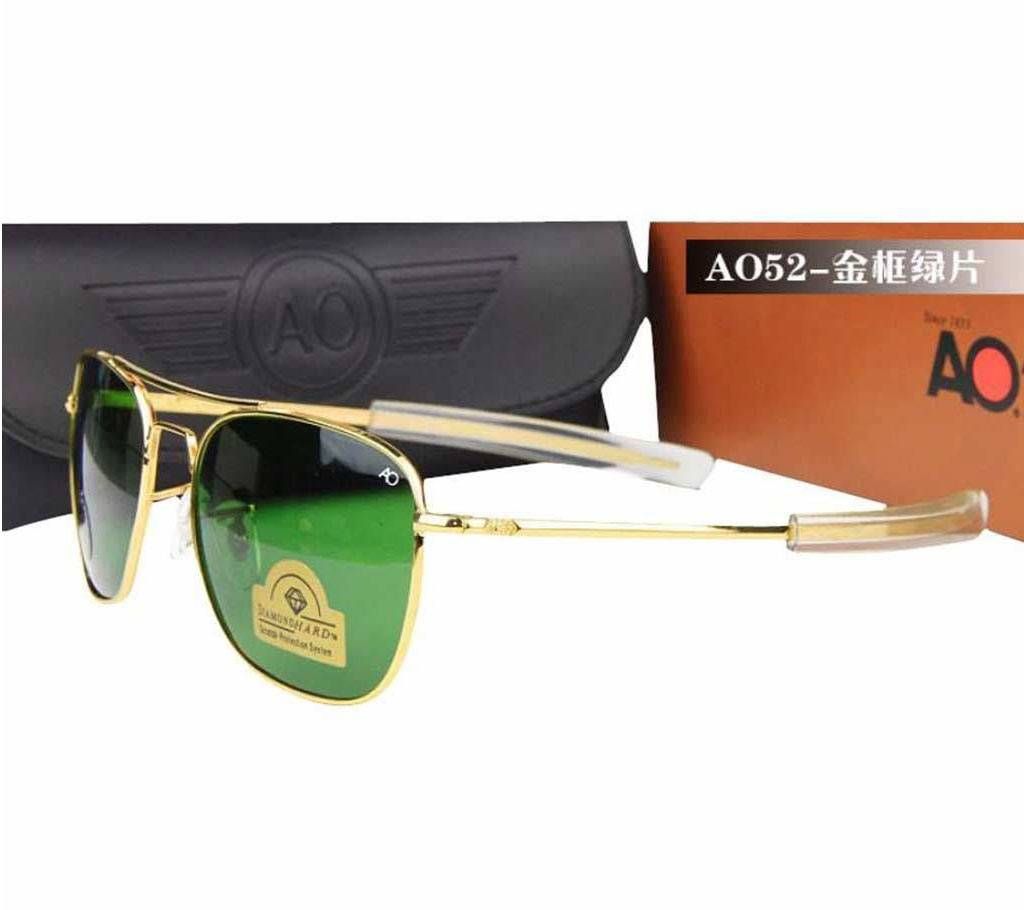 American Optical AO Diamond Golden Sunglasses - Copy