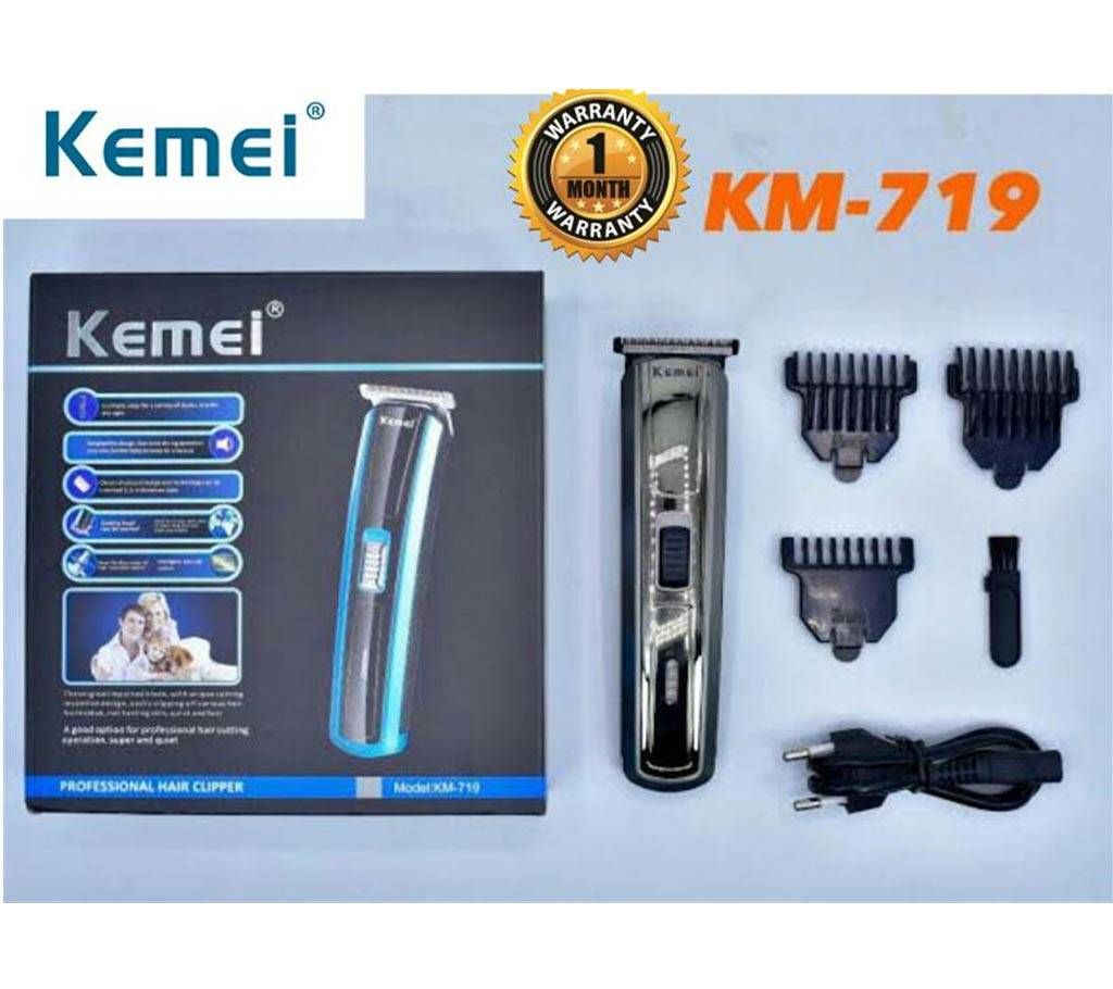 Kemei KM-719 Rechargeable Hair Clipper