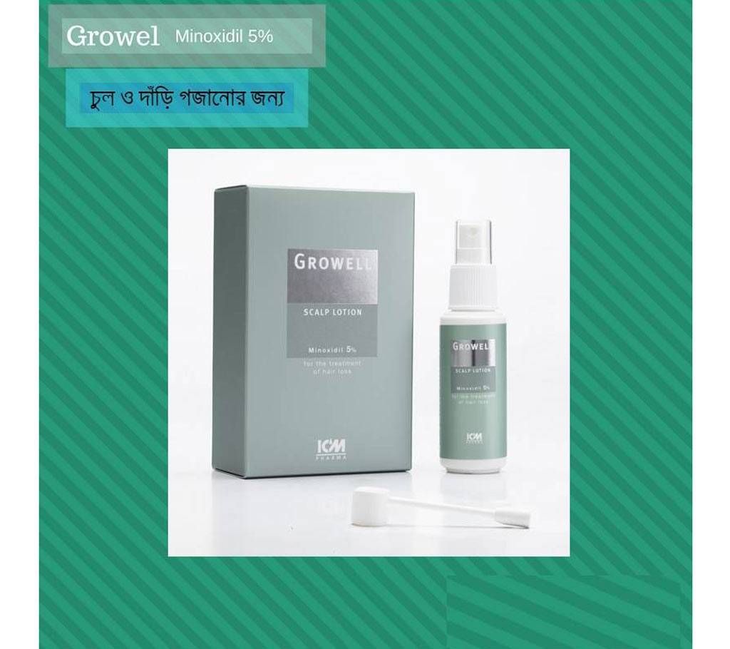 Growel Scalp Lotion Minoxidil 5% for Men 80ml Singapore