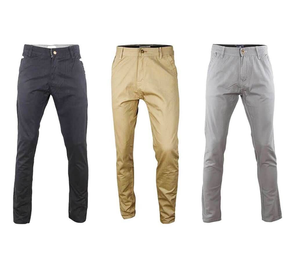 Gabardine pant 3 pcs combo