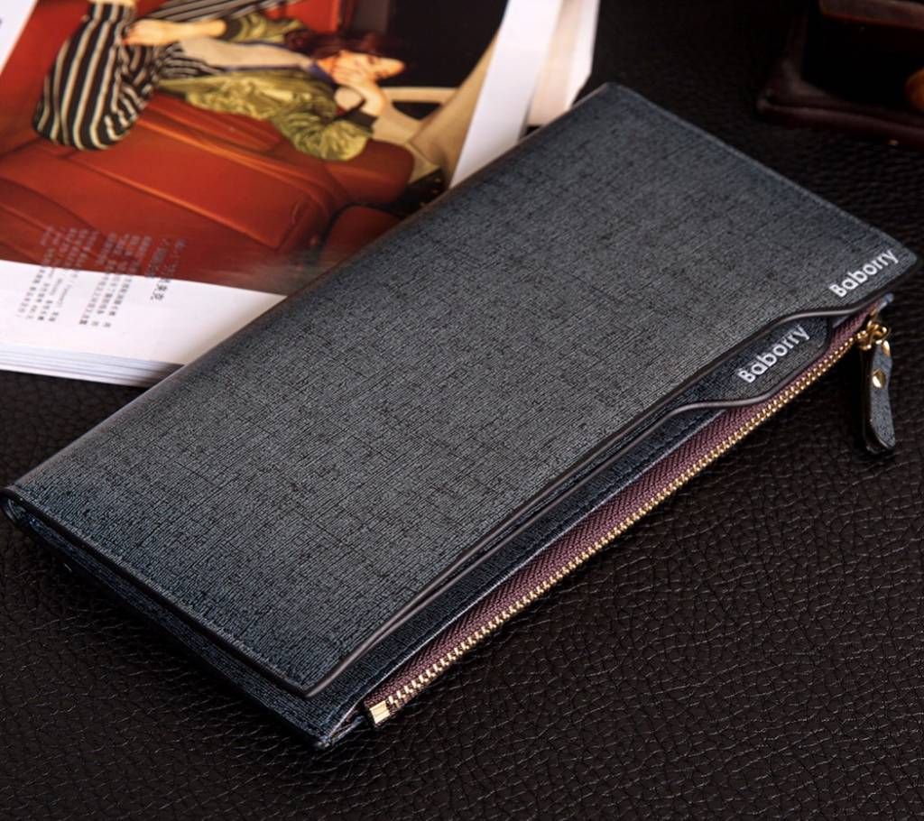 Baborry Mens Long  Wallet