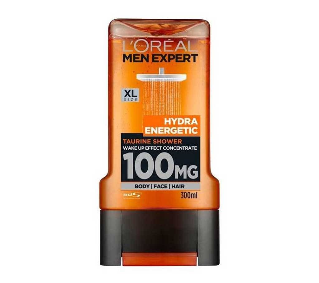 L' Oreal Men Hydra Energetic Body-Face-Hair Wash France