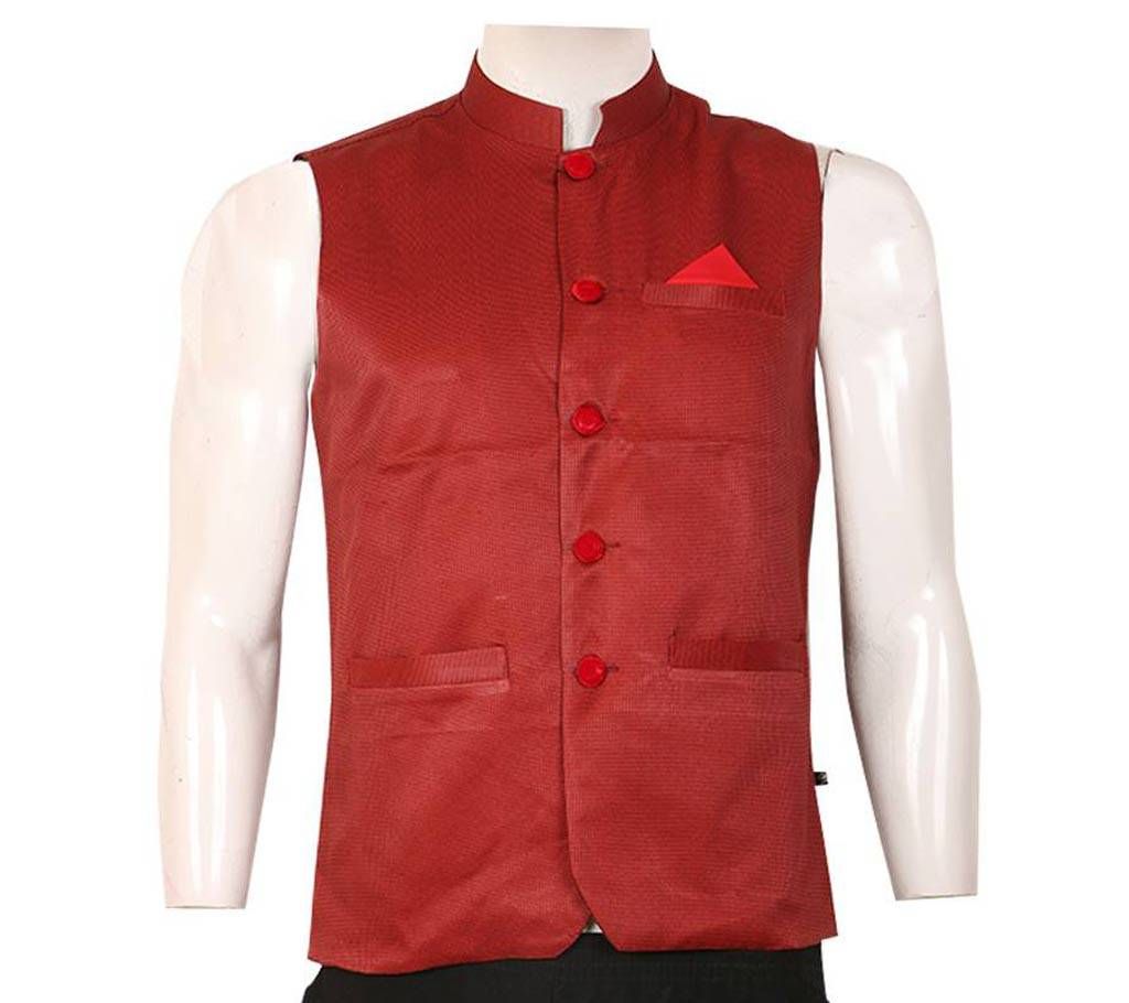 RED waistcoat for Men