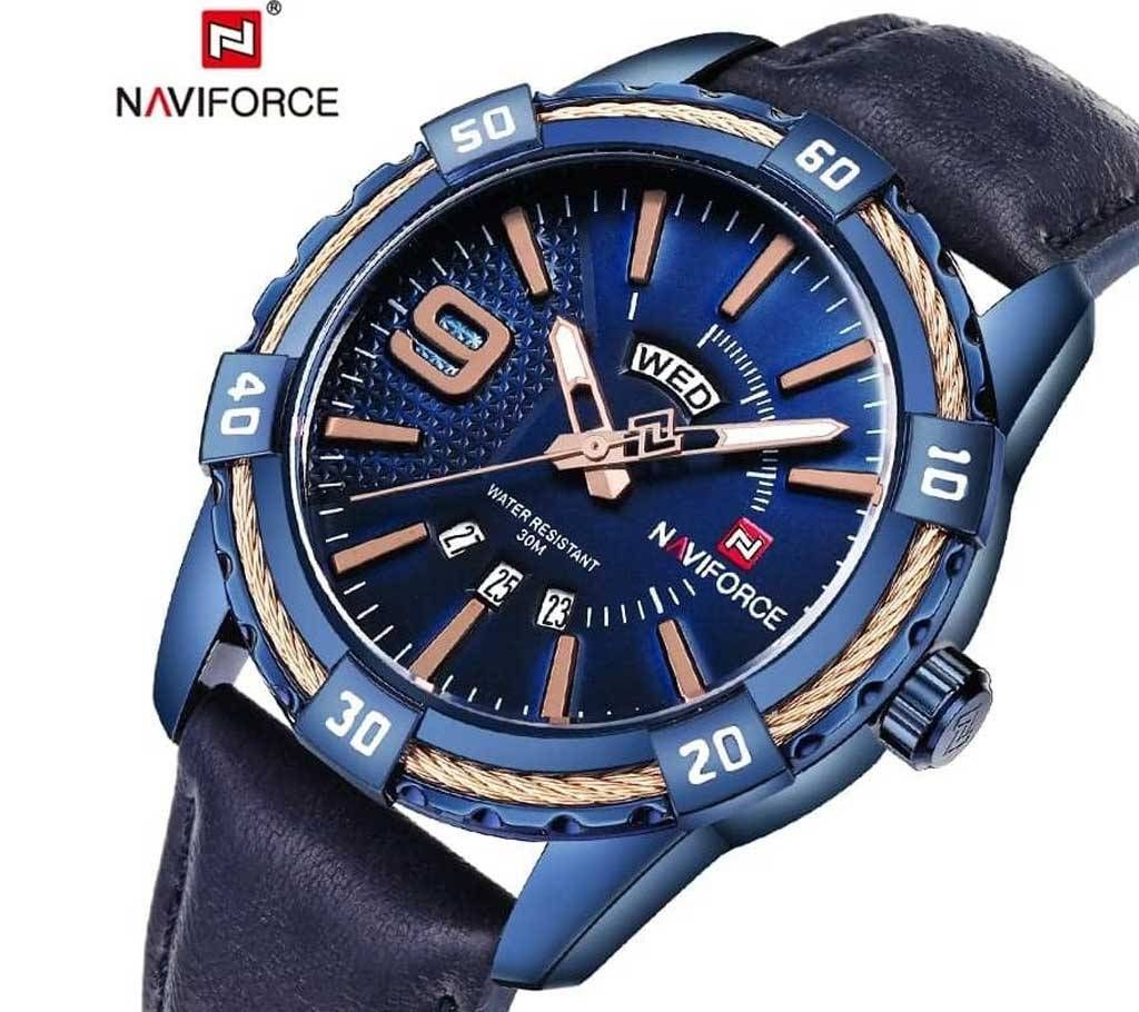 NAVIFORCE NF9117 PU LEATHER WATCH