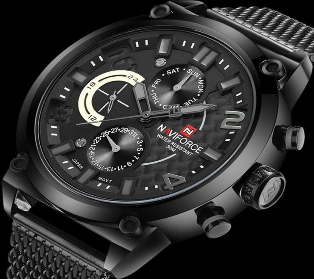 NAVIFORCE NF9068S Luxury Stainless Steel WATCH FOR MEN-2019