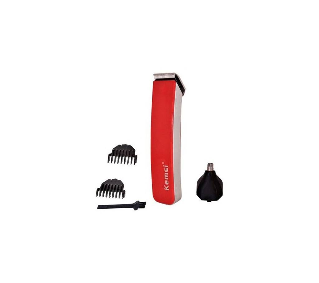 Kemei 2 in1 Ultra Power Multi Purpose Trimmer KM 3560  Red 5PN3 3021 1A00  SGT2555