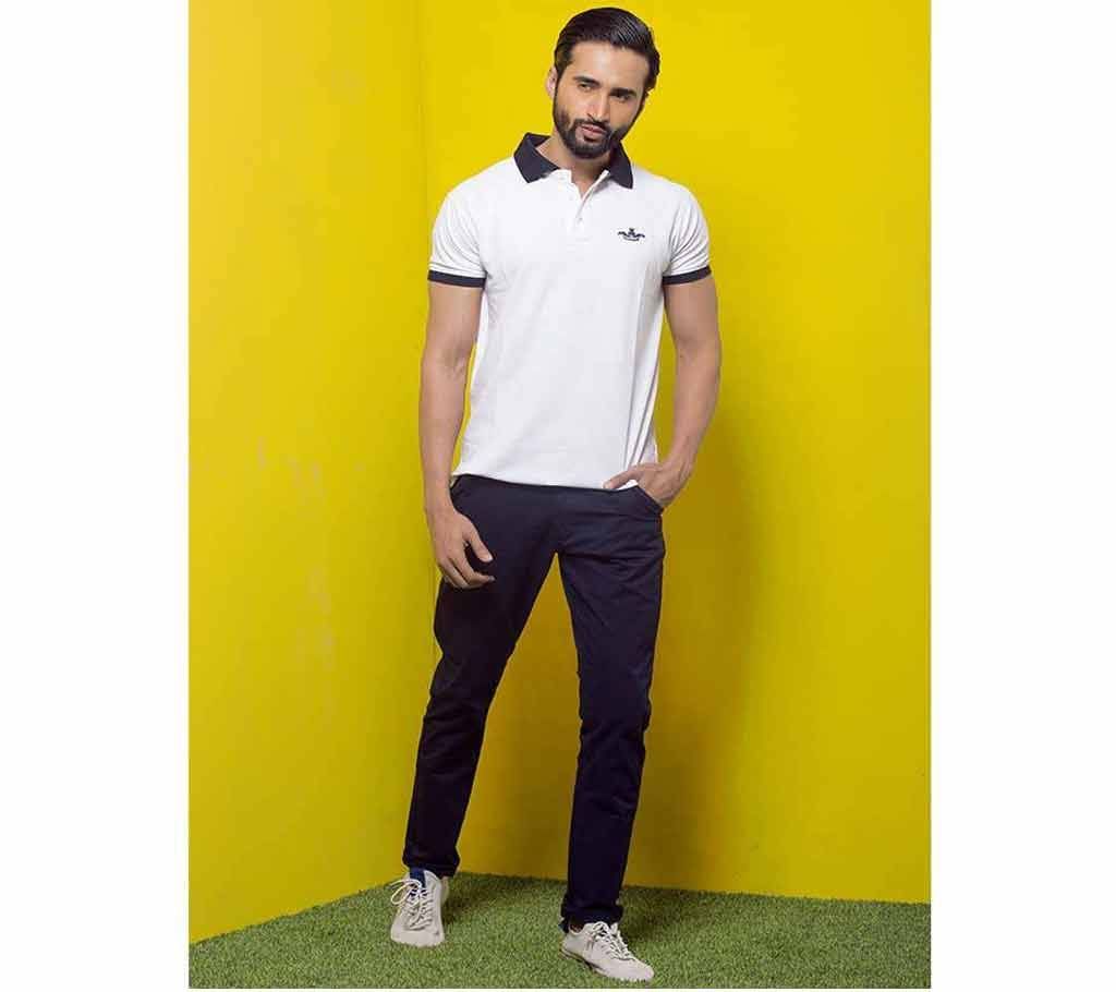 Menz White Polo Shirt - 23