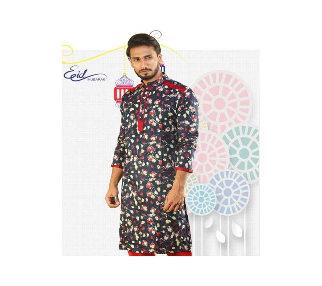 Fashionable Printed Cotton Punjabi