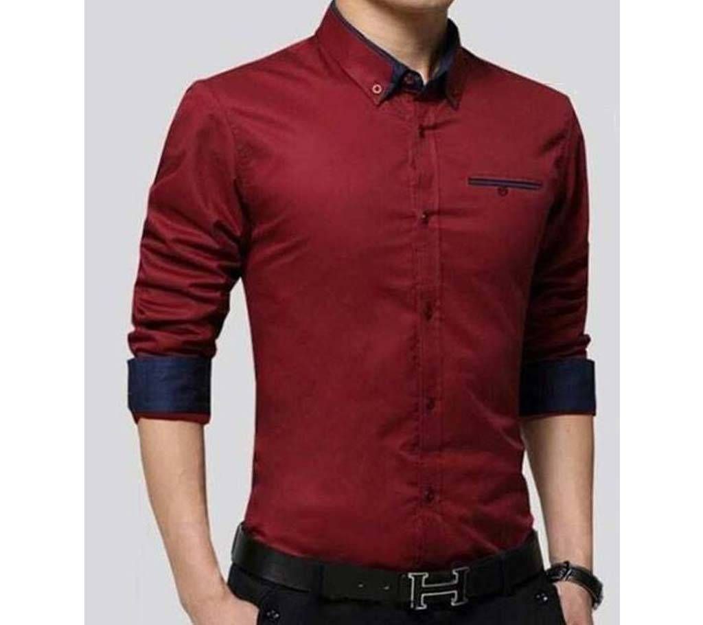 Panama Long Sleeve Casual Shirt for Men