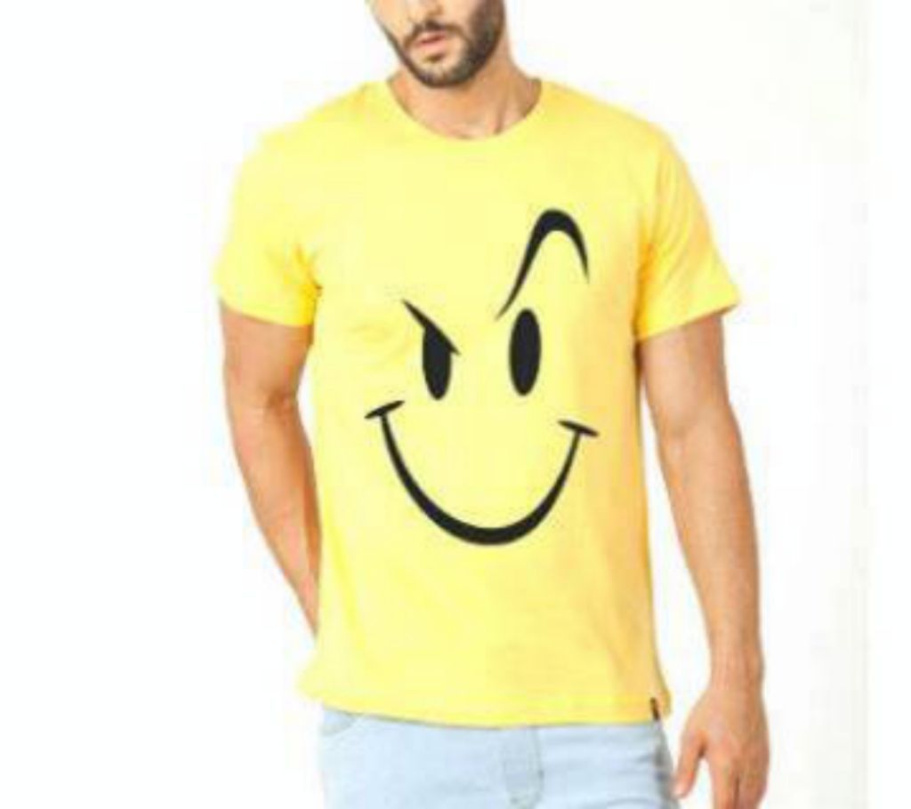 Mens Docomo Cotton Round Neck  t-shirt