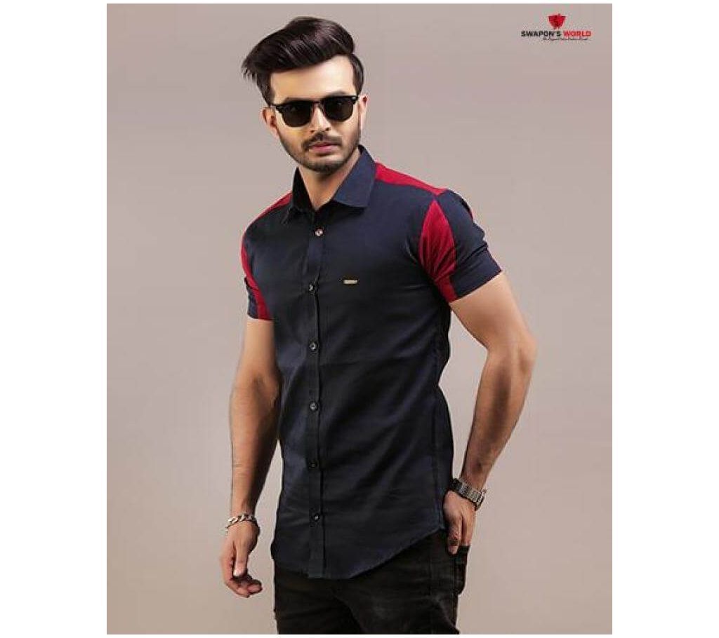 Special Mens Half Sleeve Casual Shirt By Swapons World Code-SW1119S