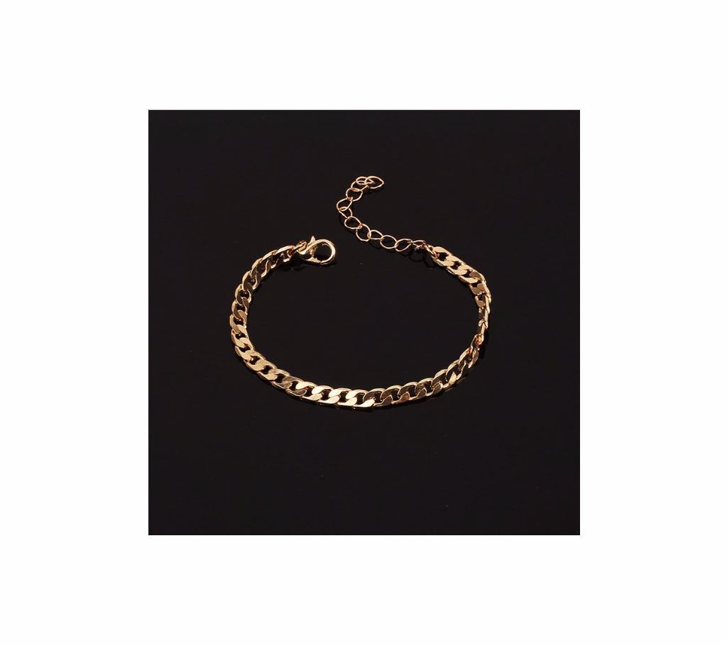 Vintage Golden Cuba Link Chain Bracelet for Men