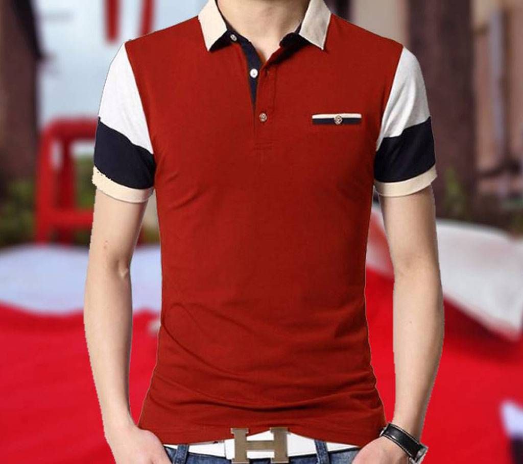 Mens New Design Casual polo Shirt
