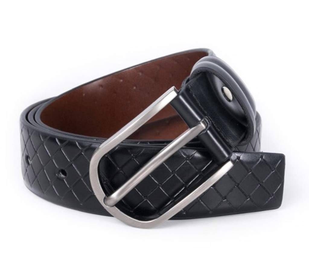Black Casual belt for men
