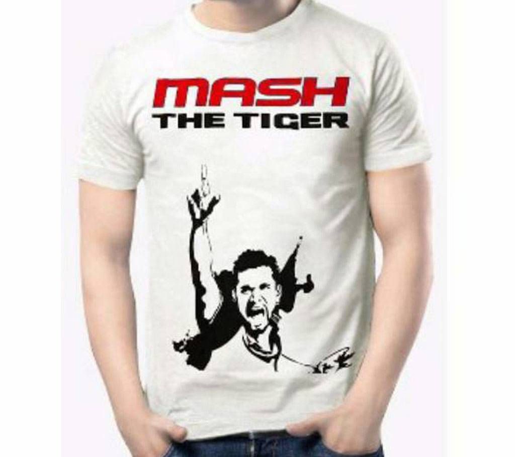 Mash The Tiger Half Sleeve T-Shirt