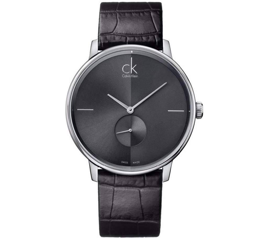 CK PU leather gents watch-copy 