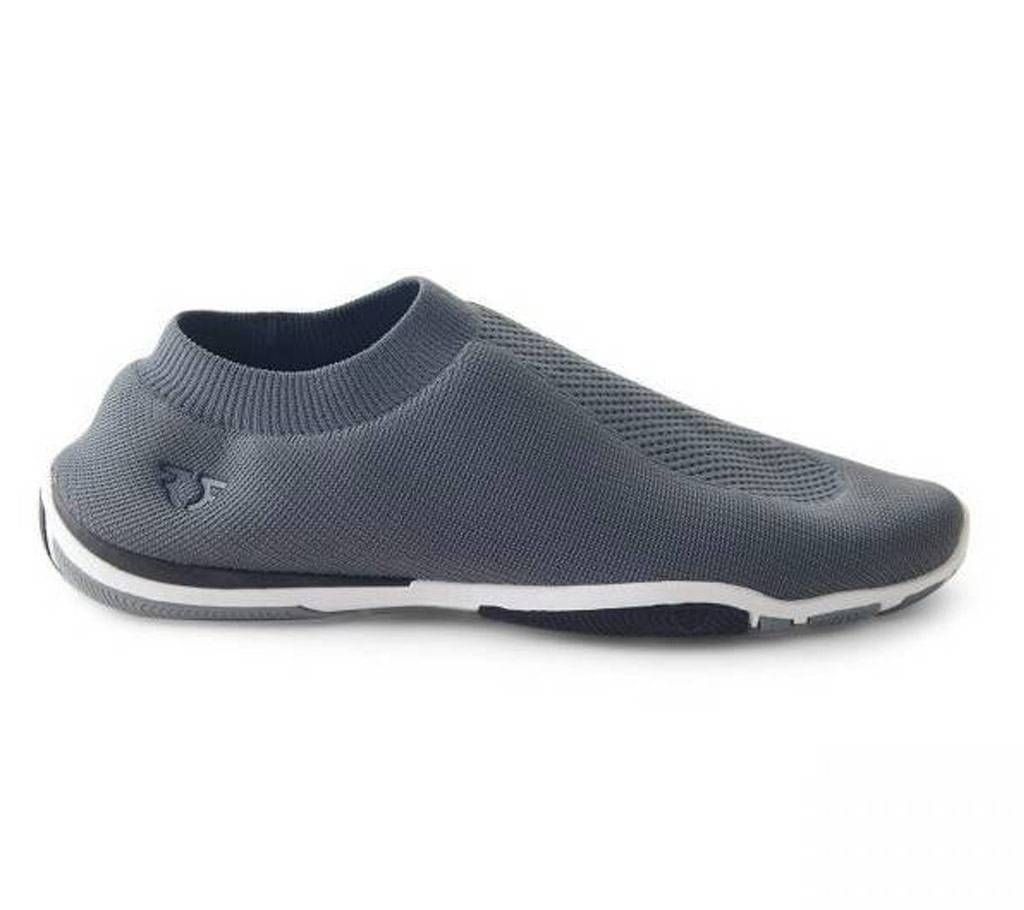 Grey Hidrive Slip On Pump Shoes For Men
