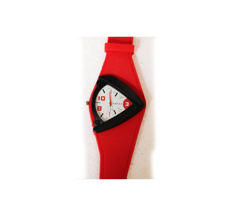 Men's Stylish Red Band Watch-272