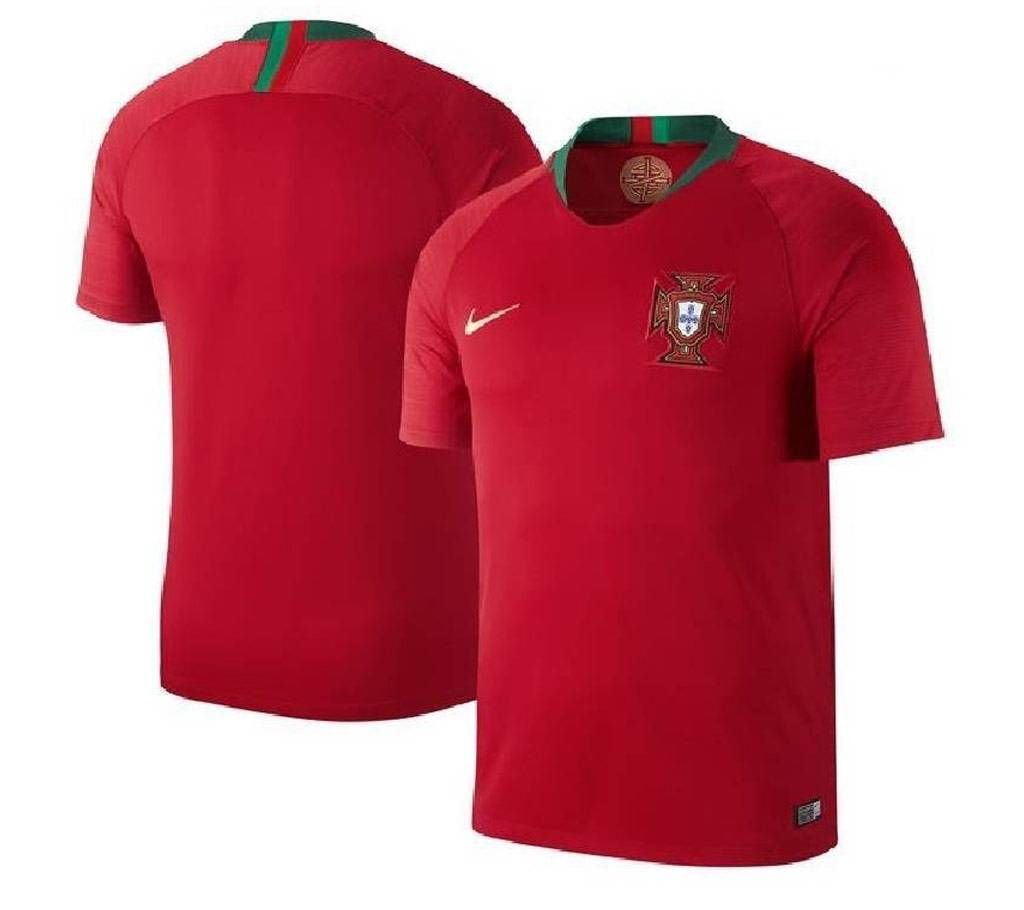 2018 World Cup Portugal Home Short Sleeve Jersey (Copy)