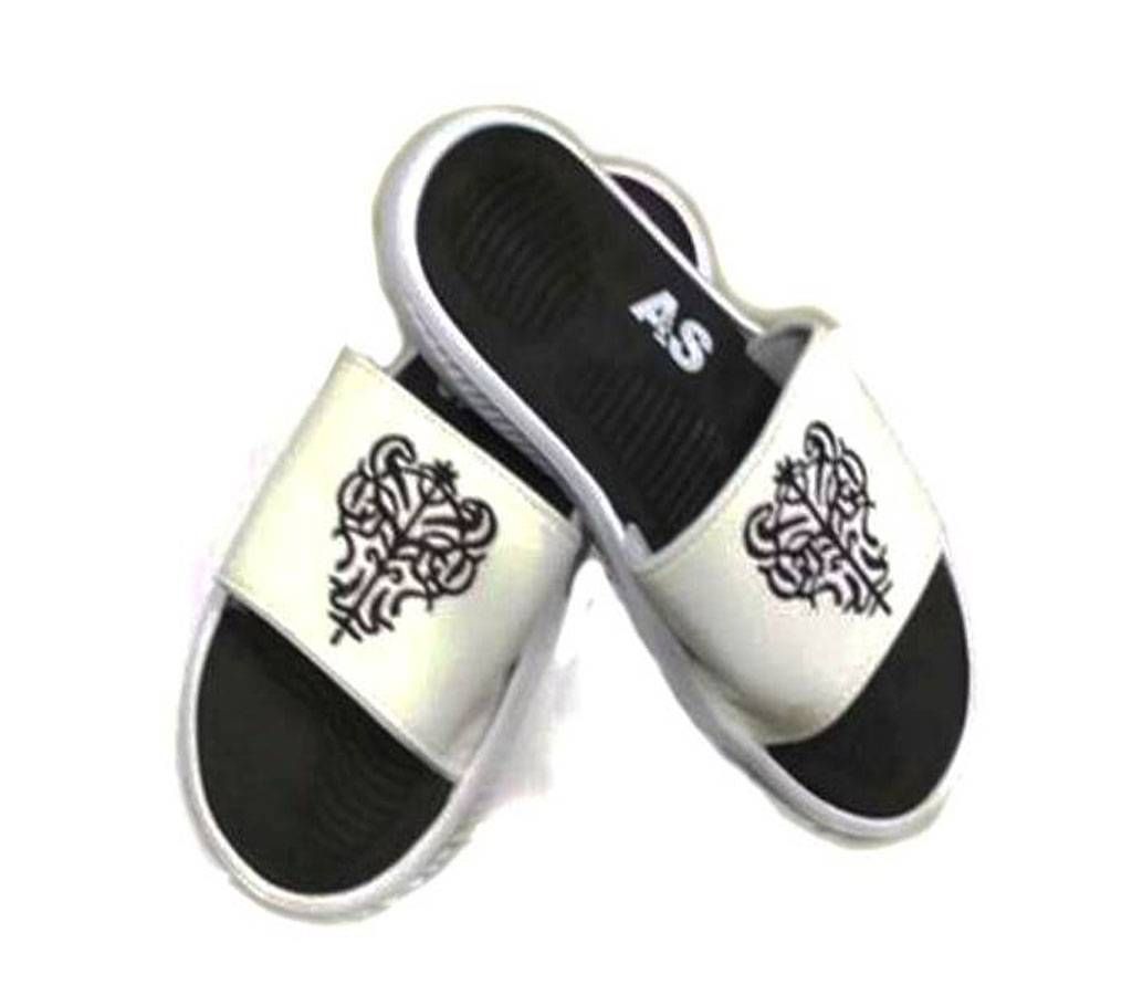 Slide Sandal-White