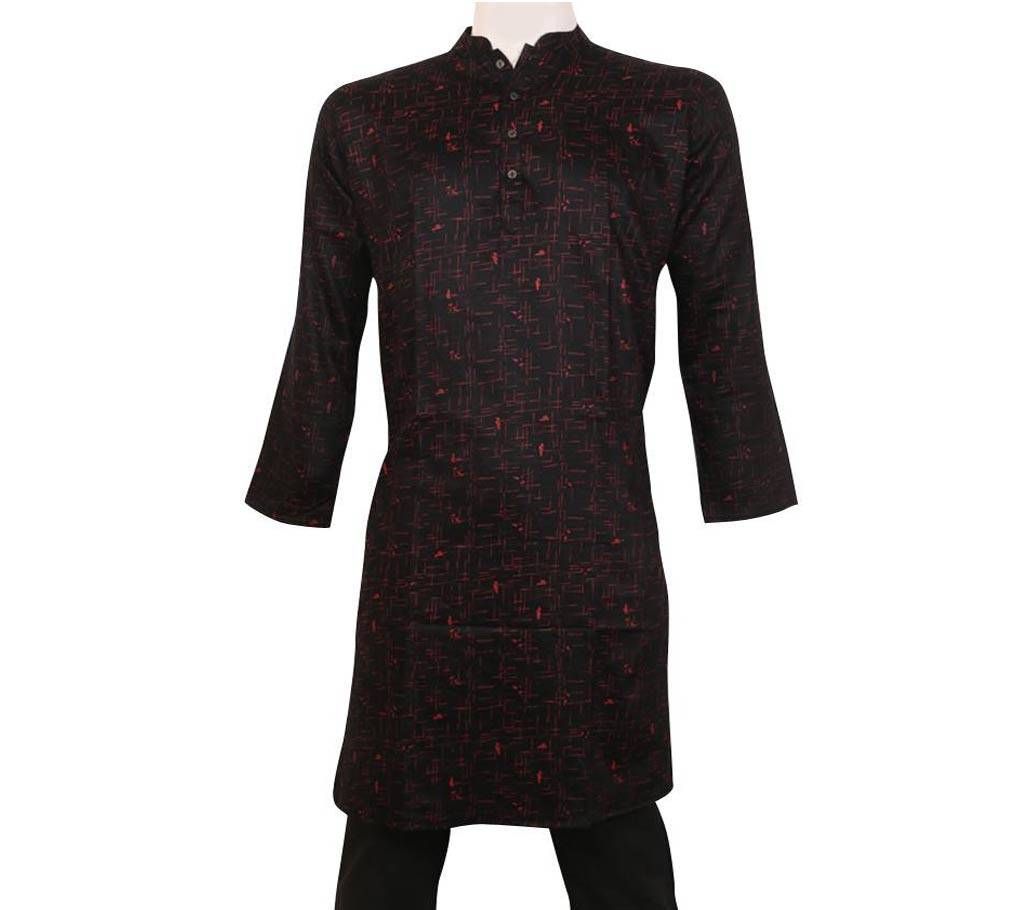 single Color Cotton Panjabi For men 