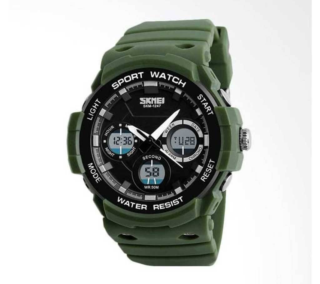 SKMEI 1247 Dual Display Digital Watch