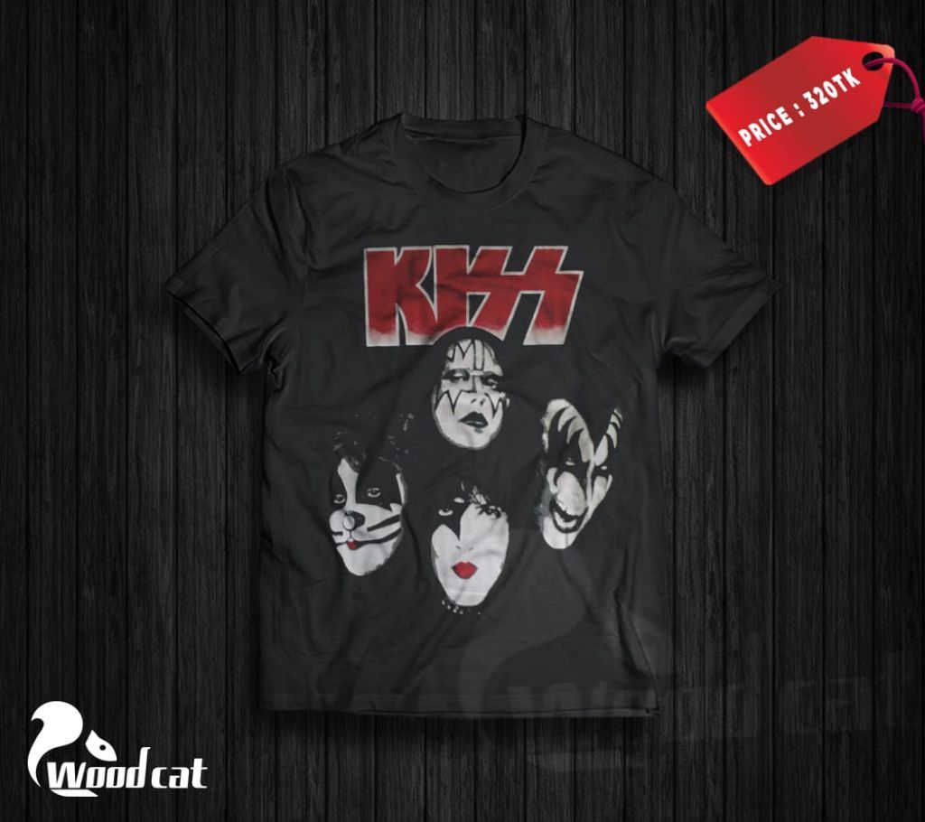 KISS Half Sleeve T-shirt