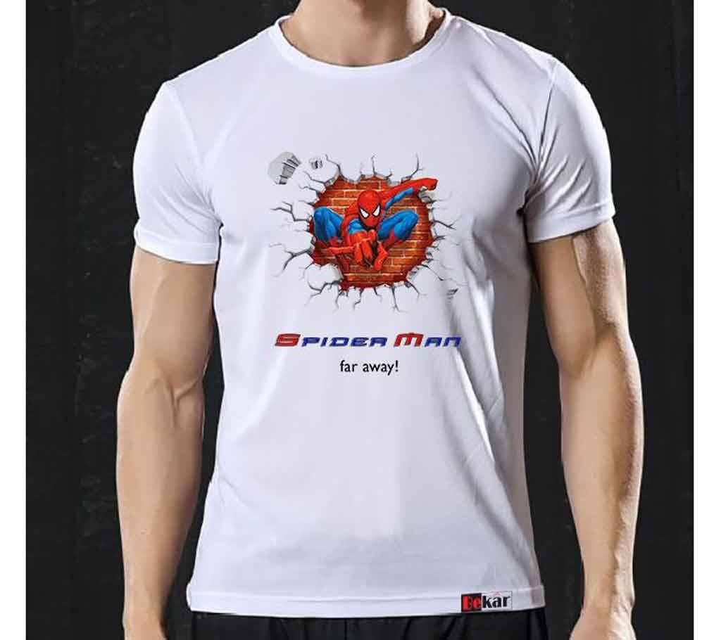 Spider Man Menz Half Sleeve T-Shir