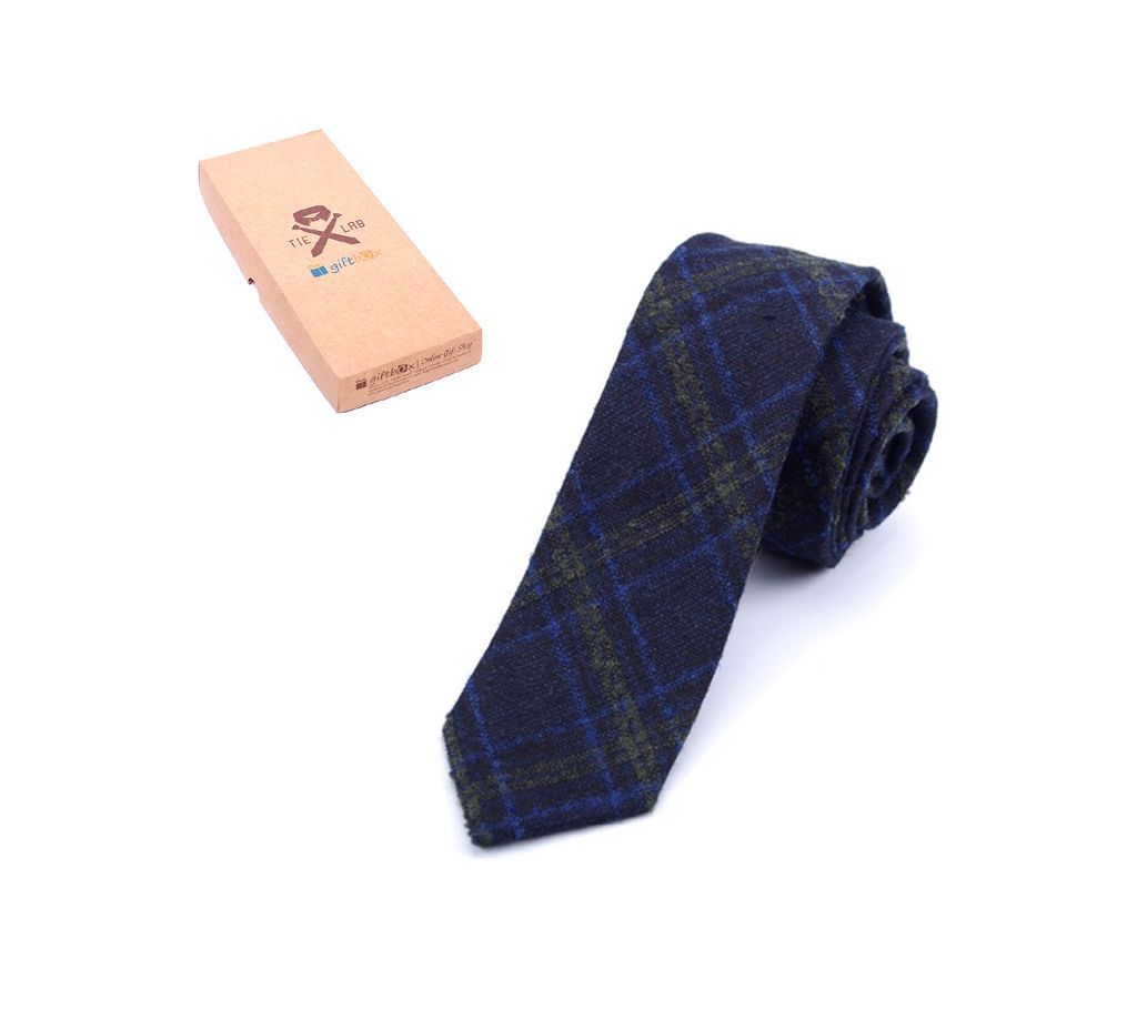 Woolen Slim Tie- 07