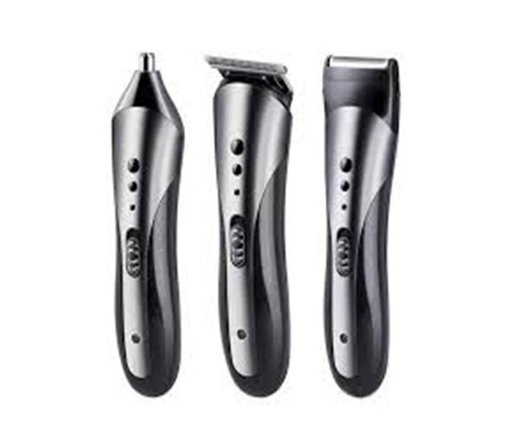 Kemei KM 1407 Razor Hair Clipper Nose 3 In 1 Mens Trimmer