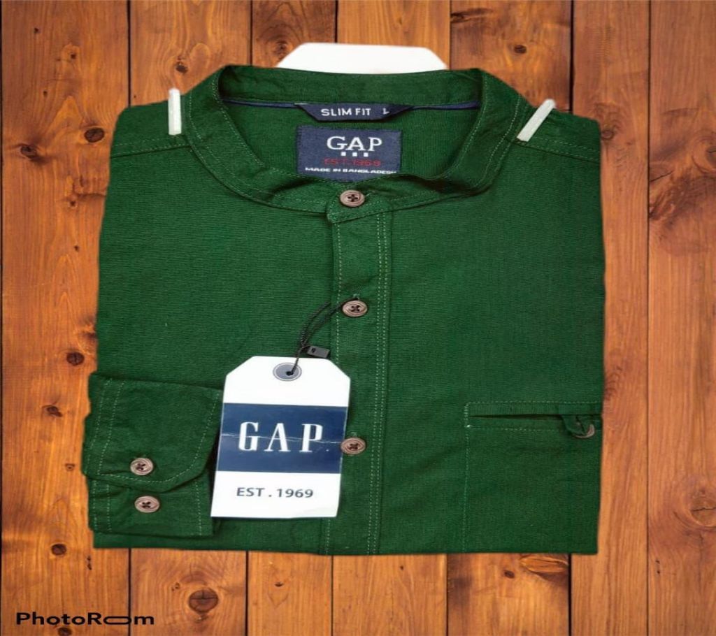 Cotton Full Sleeve Shirt 010 - Green - SFN