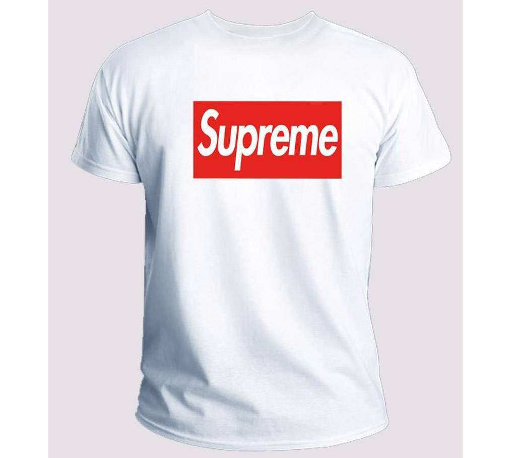 Supreme Taiwan CVC Fabric T-Shirt For Men