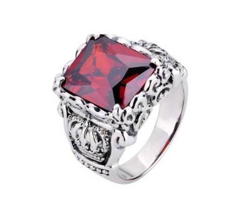 Multicolor finger ring for men